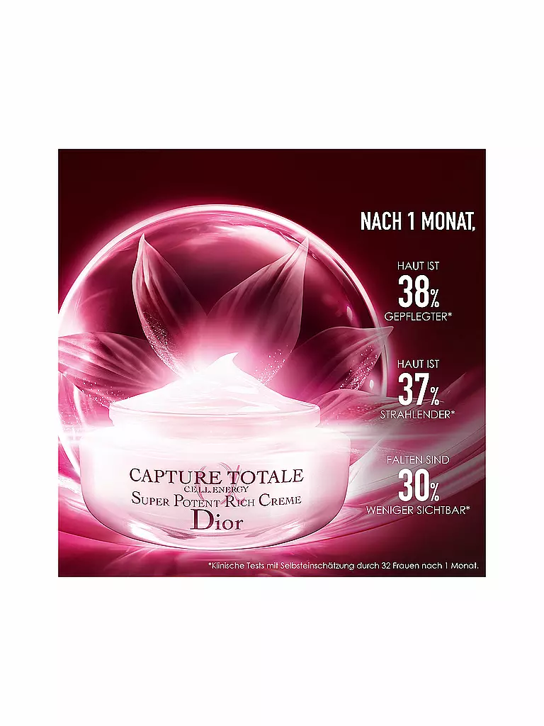 フェイスクリーム Capture Totale Super Potent Rich Creme DIOR Capture Totale C.E.L.L. Energy Super Potent Rich Cream